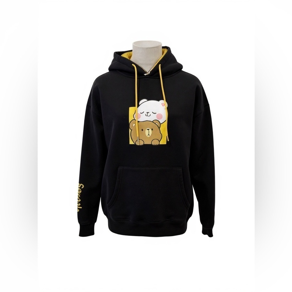 Milk Mocha Bear Hoodie for Women Size Medium